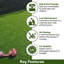 Bryceson 45mm Extra Premium Pet-Friendly Artificial Grass For Garden-5m(16'4") X 4m(13'1")-20m²
