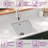 vidaXL Granite Kitchen Sink Single Basin White-119892950