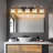 Modern Crystal Bathroom Vanity Light Fixture With 5-Light Design, And Clear K9 Crystal Shades For Over Mirror Installation-849811047