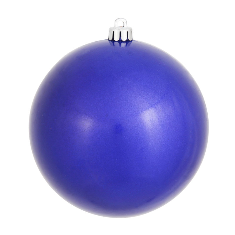 Ornements en boule, Bonbon bleu cobalt, H 10 po x l 10 po x P 10 po