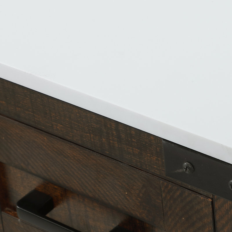 Ensemble de meuble-lavabo simple 36 po Slayton, Espresso