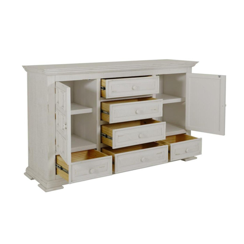 Terra White 5-Piece Bedroom Set, King