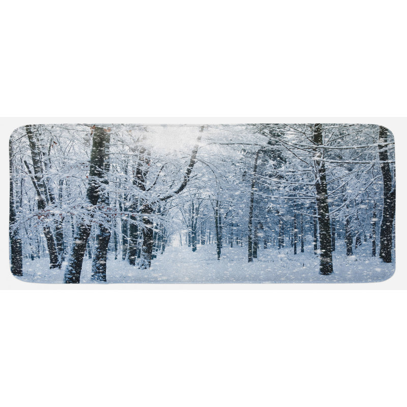 Rustic Synthetic Kitchen Mat
