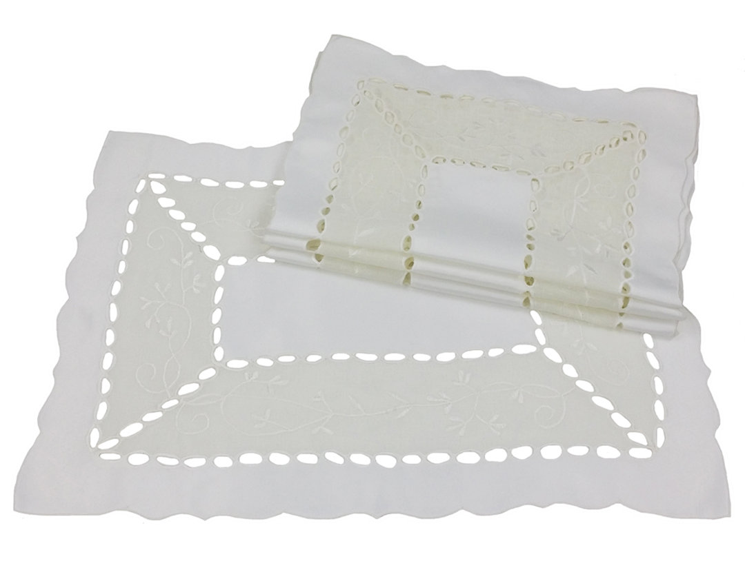 Simply Divine Polyester (Set of 4) Xia Home Fashions