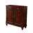 Dark Walnut Solid Wood Shoe Storage Bench