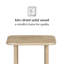 Adalhi Solid Wood Sled End Table-316928679