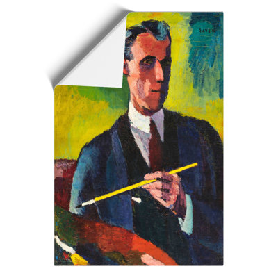 Self Portrait by Henry Lyman Sayen - Frameless Print