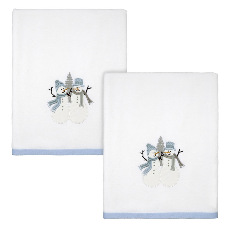 Daeveon 100% Cotton Waffle Hand Towel, 2 Pieces - Hand Towel Set
