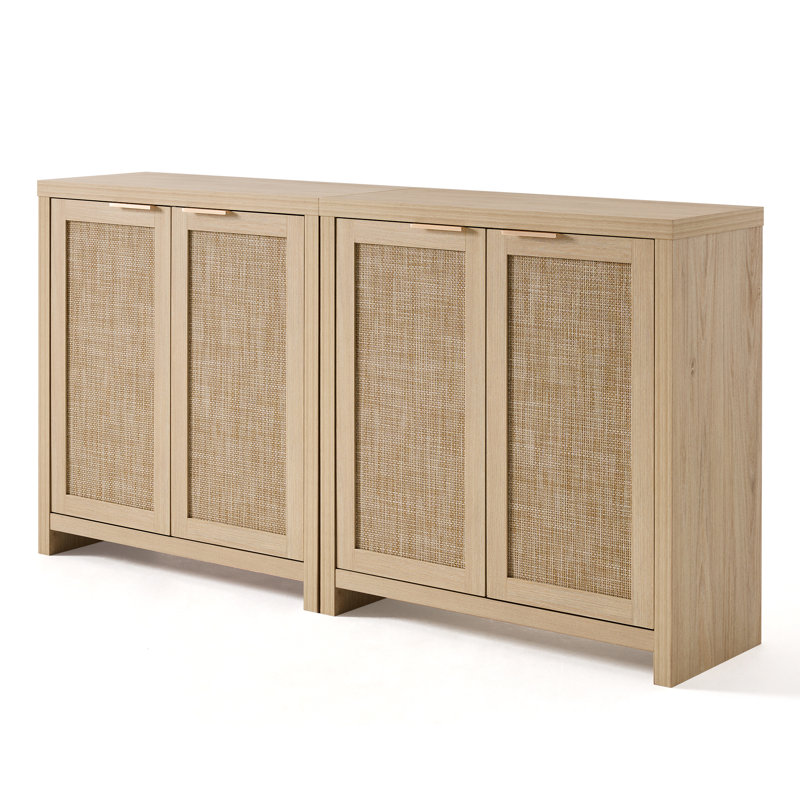 160cm Sideboard, Light Natural Oak
