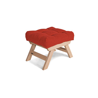 Doric 47cm Wide Solid Colour Ottoman