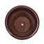 3 pots de fleurs en céramique, pot de fleurs moderne pour patio, jardin ou rebords de fenêtre - Bean Paste Red-111408188