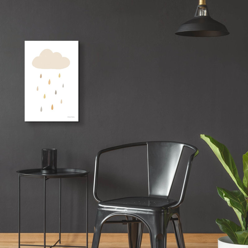 «Happy Cloud» par Rachel Nieman, art mural en verre acrylique, H 24 po x l 16 po x P 0,2 po
