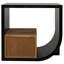 Burton Solid Wood End Table