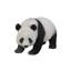 Statue à pied panda