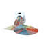 Donna Wilson Woolable Rug Pie Chart
