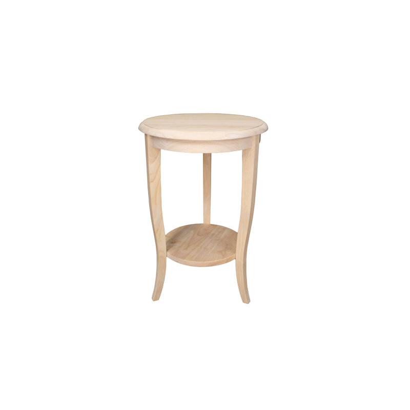 Clavier Solid Wood End Table