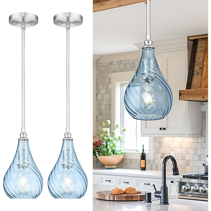 Paquet de 2 lampes suspendues pour îlot