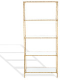 Jessa Forged Metal Bookshelf