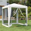 Eliane 2m x 2m Iron Party Tent-307150808-307153003-307154017