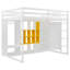 Lit mezzanine en bois avec garde-robe, tablettes et armoire-2060038470-2060038471