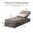 Laguna Outdoor Patio Chaise Lounge Chair, Luxury Rattan Recliner With 6-Position Backrest & 5-Inch Thick Cushions Set Of 4-1825663699