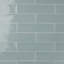Chester Series 3" x 12" Subway Tile in Aqua