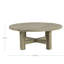 Croquet Solid Wood 4 Legs Coffee Table-36111966