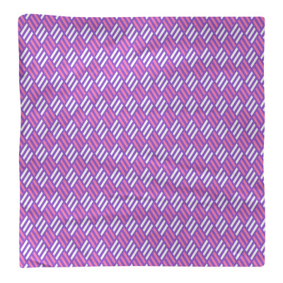Serviette en coton à carreaux à rayures
