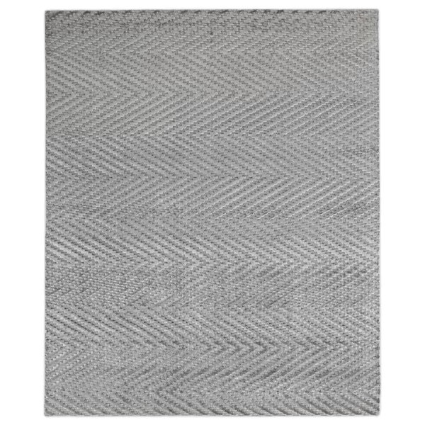Smooch Chevron Area Rug in Aqua