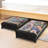 Under Bed Storage With Wheels, 2Pack Under The Bed Storage Containers With Clear Window Lid, 45L Large Capacity Underbed Storage Containers, Underbed Storage Bins For Clothes, Toys And Shoes, Bedding