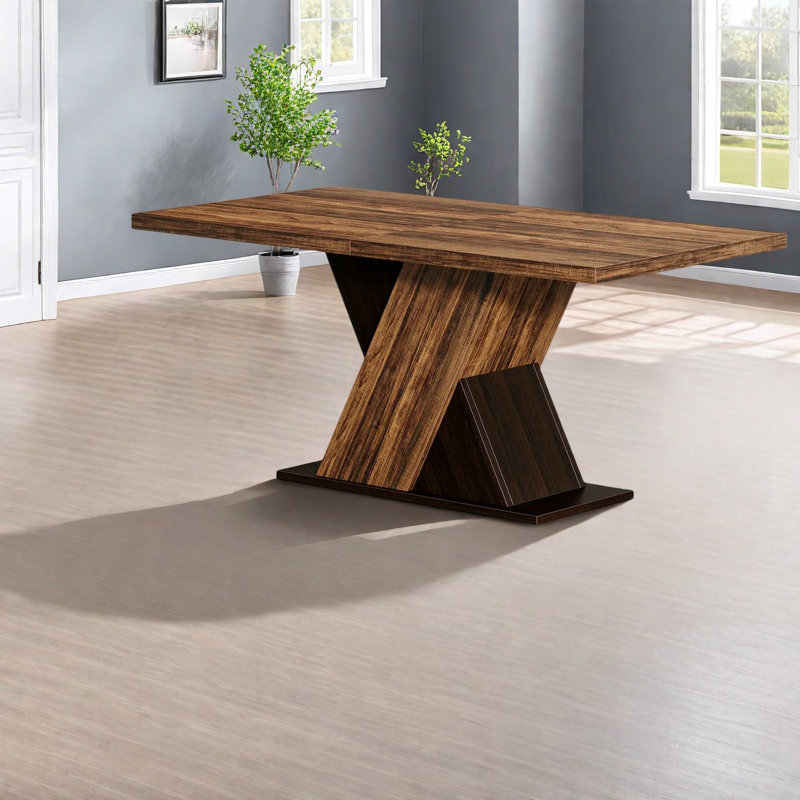Rustic Mdf Dining Table, Farmhouse Design For Kitchen