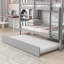 Lit en bois avec lit gigogne-597545188