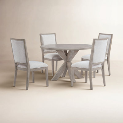 Walter Oak Dining Table Set