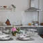 Marble Chianti Bone China Salad/Dessert Plate