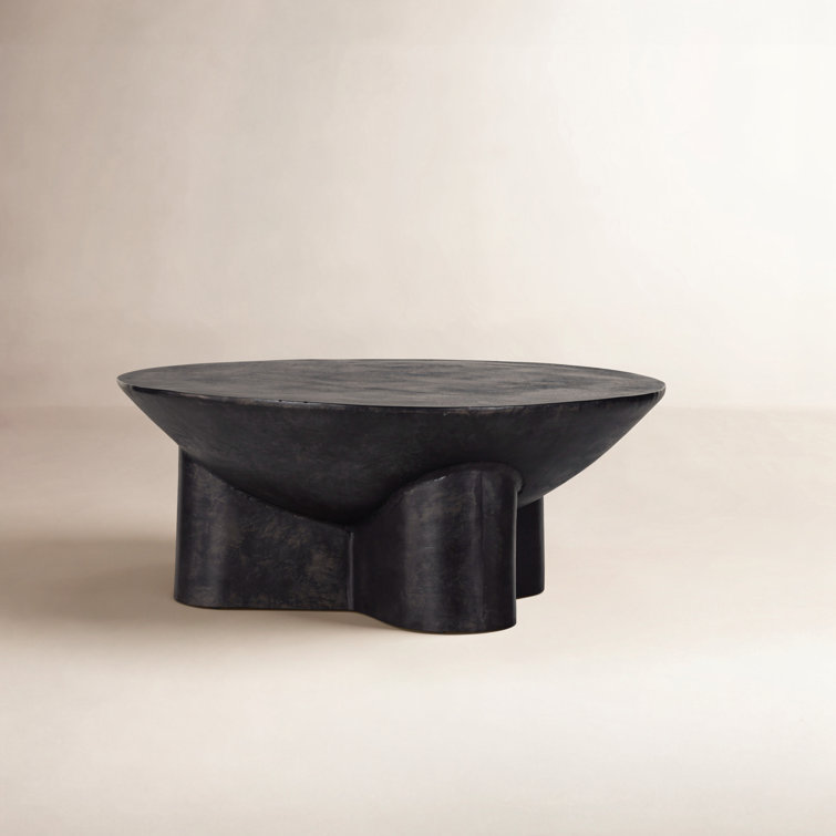 Aluminum Pedestal Coffee Table