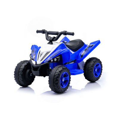 Kids Electric Car For 3-6 Years, Dual Motor 12V4.5AH Battery Powered Ride On Toy With Bluetooth Music, LED Lights, 2 Speed Modes, Forward/Backward - Blue/Pink, Toddler First Car Gift