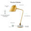 Lampe de bureau en métal Vale-1061692666-1064473519