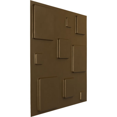 Panneau mural décoratif 3D Devon EnduraWall l 19 5/8 po x H 19 5/8 po UltraCover (couvre 2,67 pieds carrés)