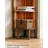 Corner Shelf, 5-Tier Corner Bookshelf, Bedroom Corner Furniture, Small Space Display Corner Rack, Wooden Shelving Unit with Storage Rack, for Living Room, Office-137637467