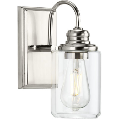 Aiken Steel Armed Sconce