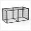 Cage pour chien spacieuse de 63 pouces avec couvercle supérieur sécuritaire et cloison pour petits et moyens chiens, assemblage durable et facile