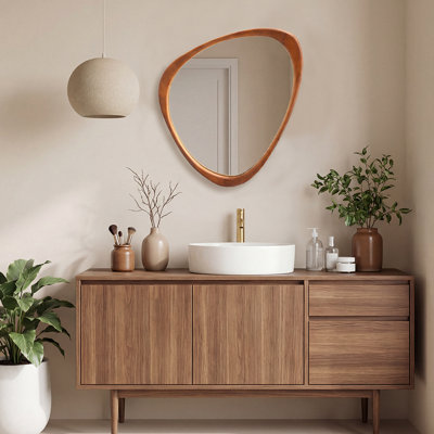 Miroir d'appoint mural Asymmetric