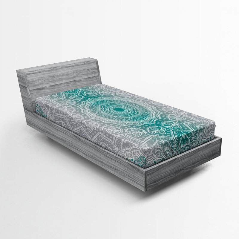 Microfiber Fitted Sheet, Full Fitted Sheet, Teal