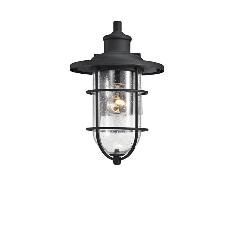 Bowerman Wall Light, Textured Black