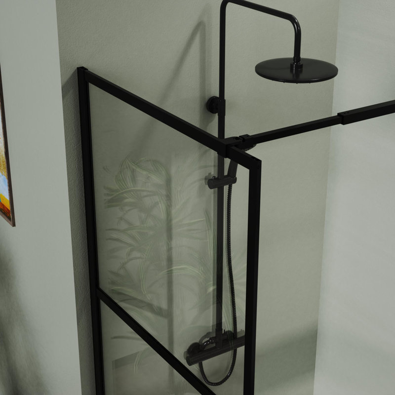 Portes de douche de qualité supérieure avec verre trempé givré