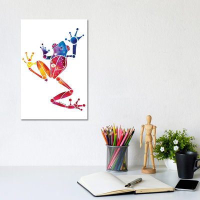 Tree Frog - No Background by Jo Lynch - Wrapped Canvas Gallery-Wrapped Canvas Giclée