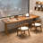 Light chestnut color Rectangular Solid Wood Writing desk-446204189