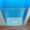 Porte de douche coulissante simple sans cadre WOODBRIDGE de 56 à 60 po de largeur x 80 po de hauteur avec verre trempé transparent de 3/8 po (10 mm)