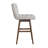 Martinstown Solid Wood Upholstered Counter Height Or Bar Height Swivel Barstool With Fabric Seat - Set Of 2-167165734-167165740-167165742