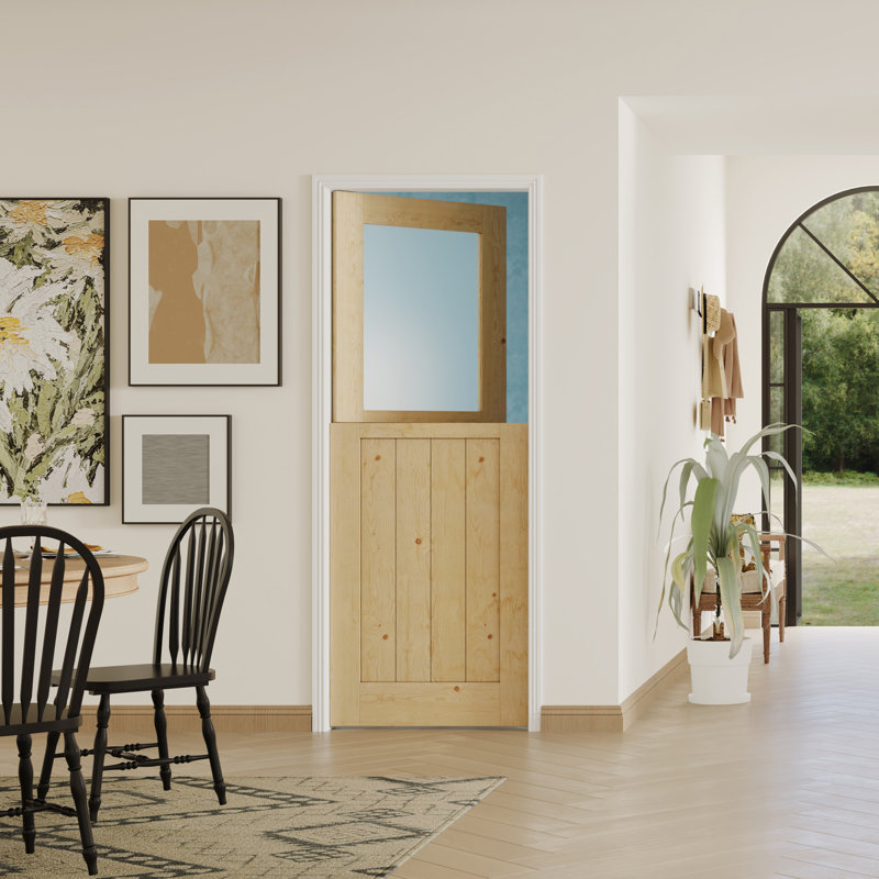 Porte intérieure Dutch, 30 po x 80 po, Oui